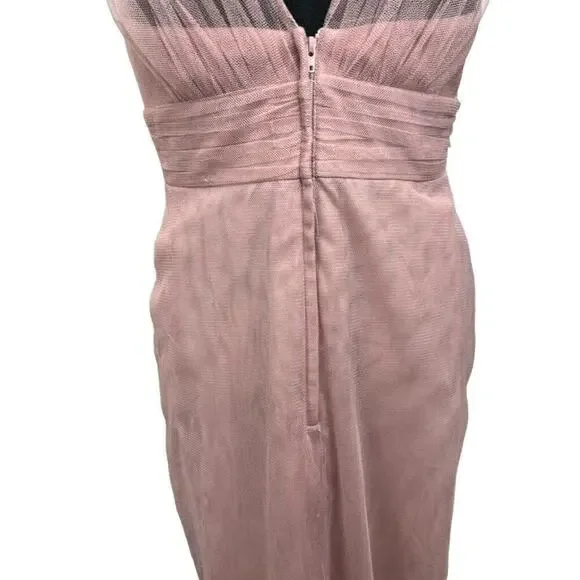 NWT Jenny Yoo Adelle Tulle Formal Dress in Whipped Apricot Size 6 - Picture 5 of 11